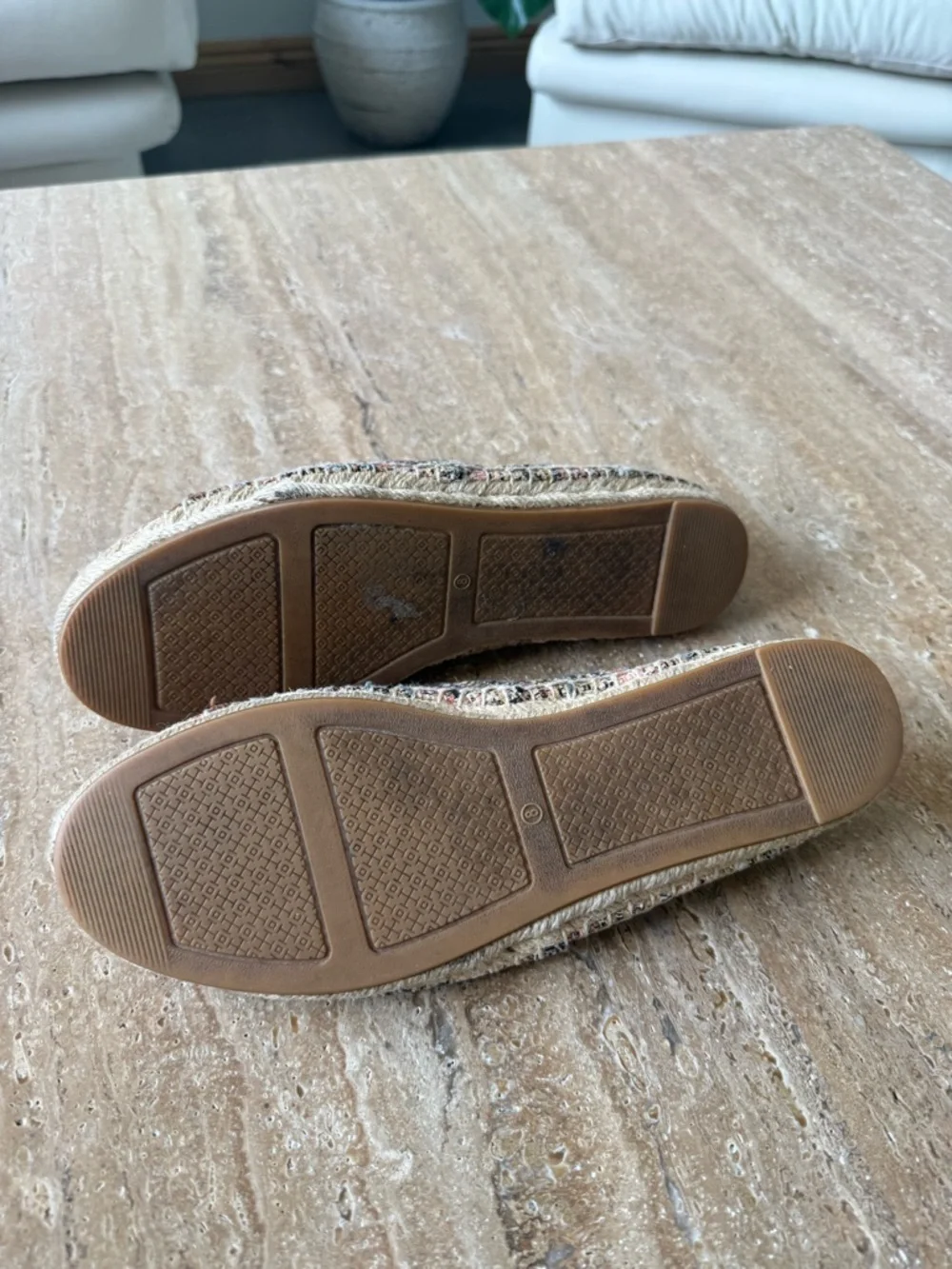 Tory Burch Color Block Flat Espadrille size 8